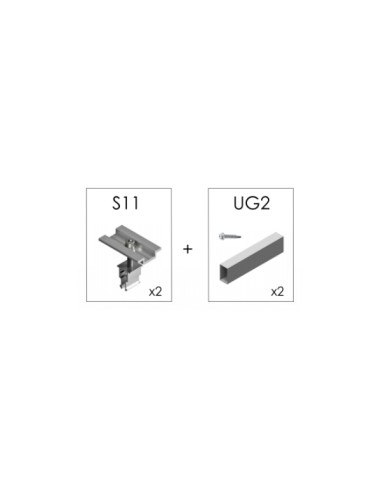 SUNFER S17 Kit de unión para módulos en vertical