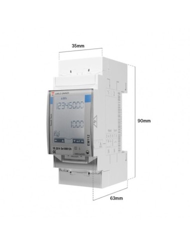 WALL BOX POWER METER monofásico