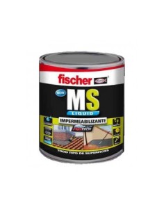 Impermeabilizante FISCHER FIS-MS-LIQUIDO-1KG-TEJA